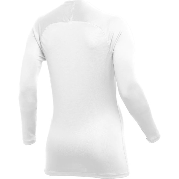 Nike Women’s Dri‑FIT Long Sleeve Tee White with Thumb Loops – NWT - Picture 2 of 7